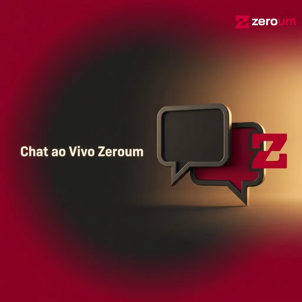 Chat ao vivo Zeroum disponível 24h para suporte em português, com tempo de resposta médio de 2 minutos.