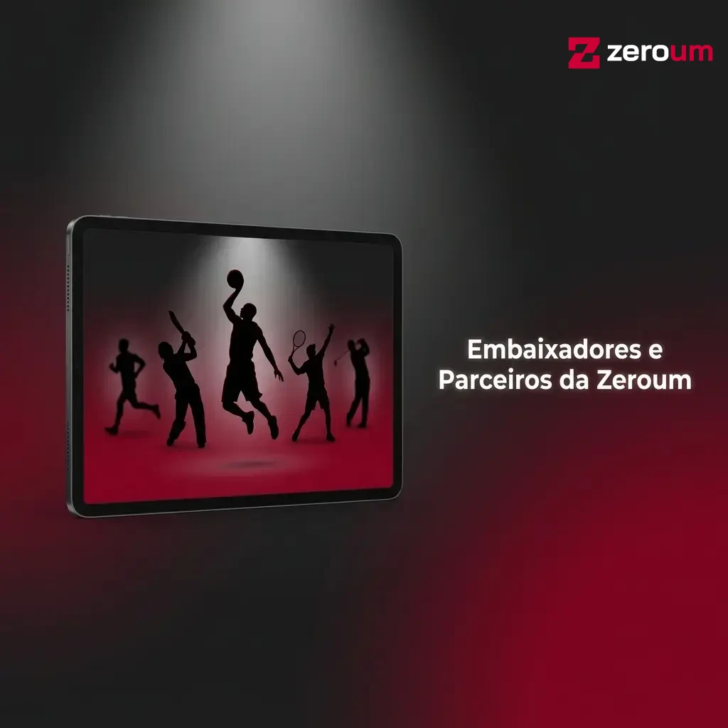 Embaixadores e parceiros oficiais da Zeroum no Brasil no esporte e entretenimento.