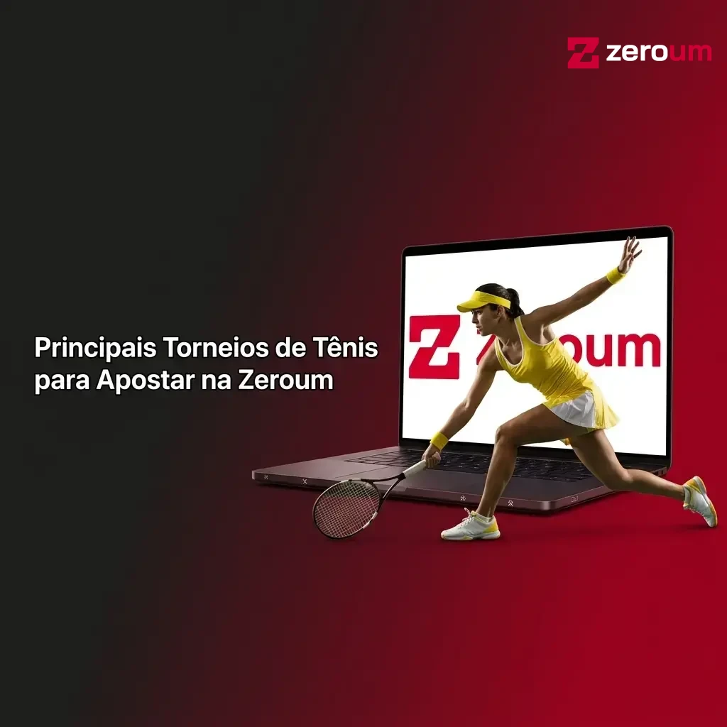 Principais torneios de tênis para apostar: Grand Slams, ATP Finals, WTA Finals e Masters 1000 na Zeroum.