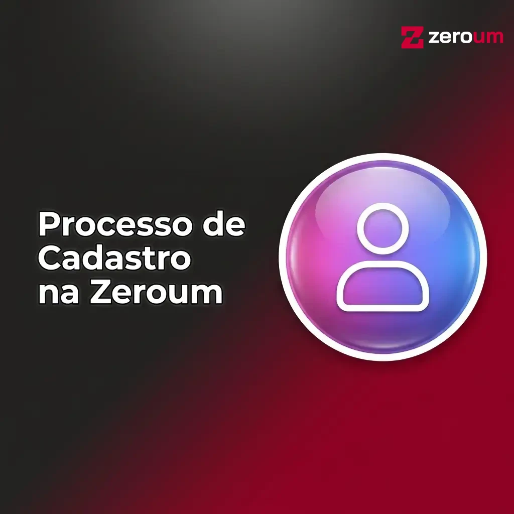 Passo a passo do processo de cadastro na plataforma Zeroum para apostas e cassino online.