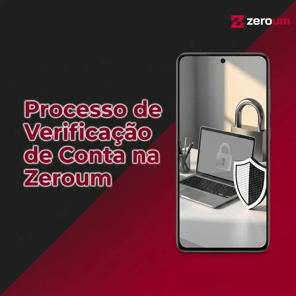 Processo de verificação de conta na Zeroum: envio de documentos, comprovante de residência e liberação de saques.