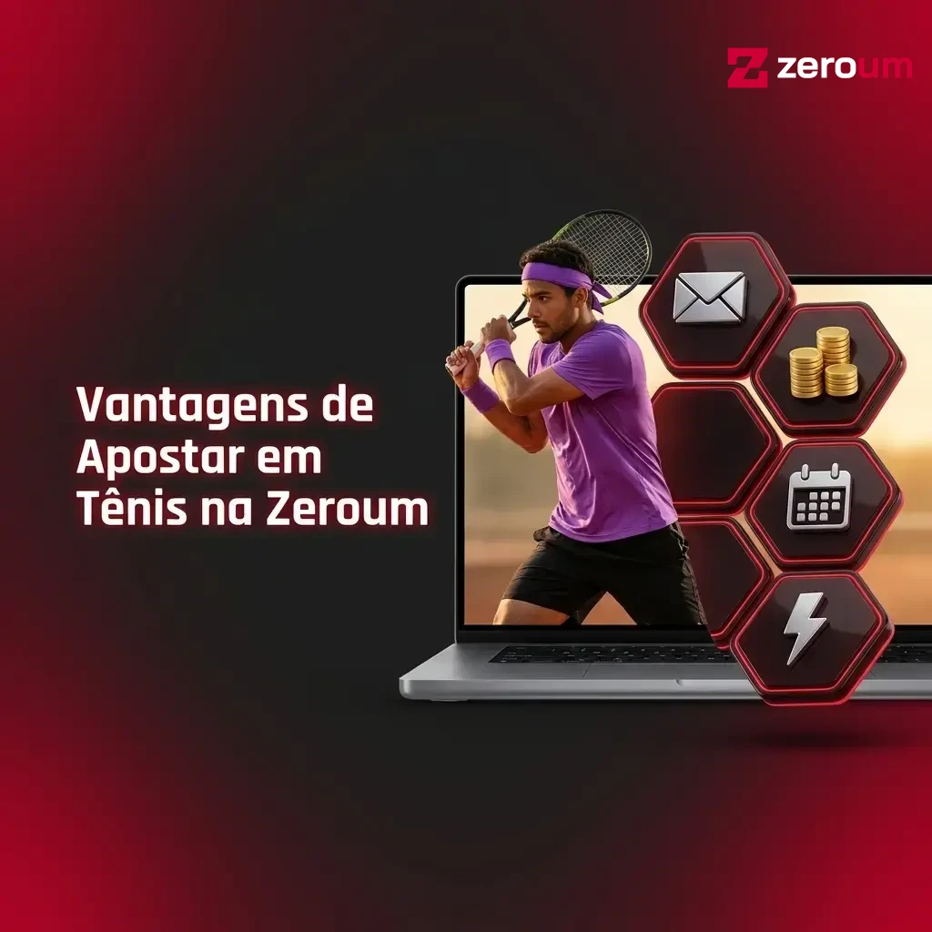 Vantagens de apostar em tênis na Zeroum: odds ao vivo, mercados variados e plataforma regulamentada no Brasil.