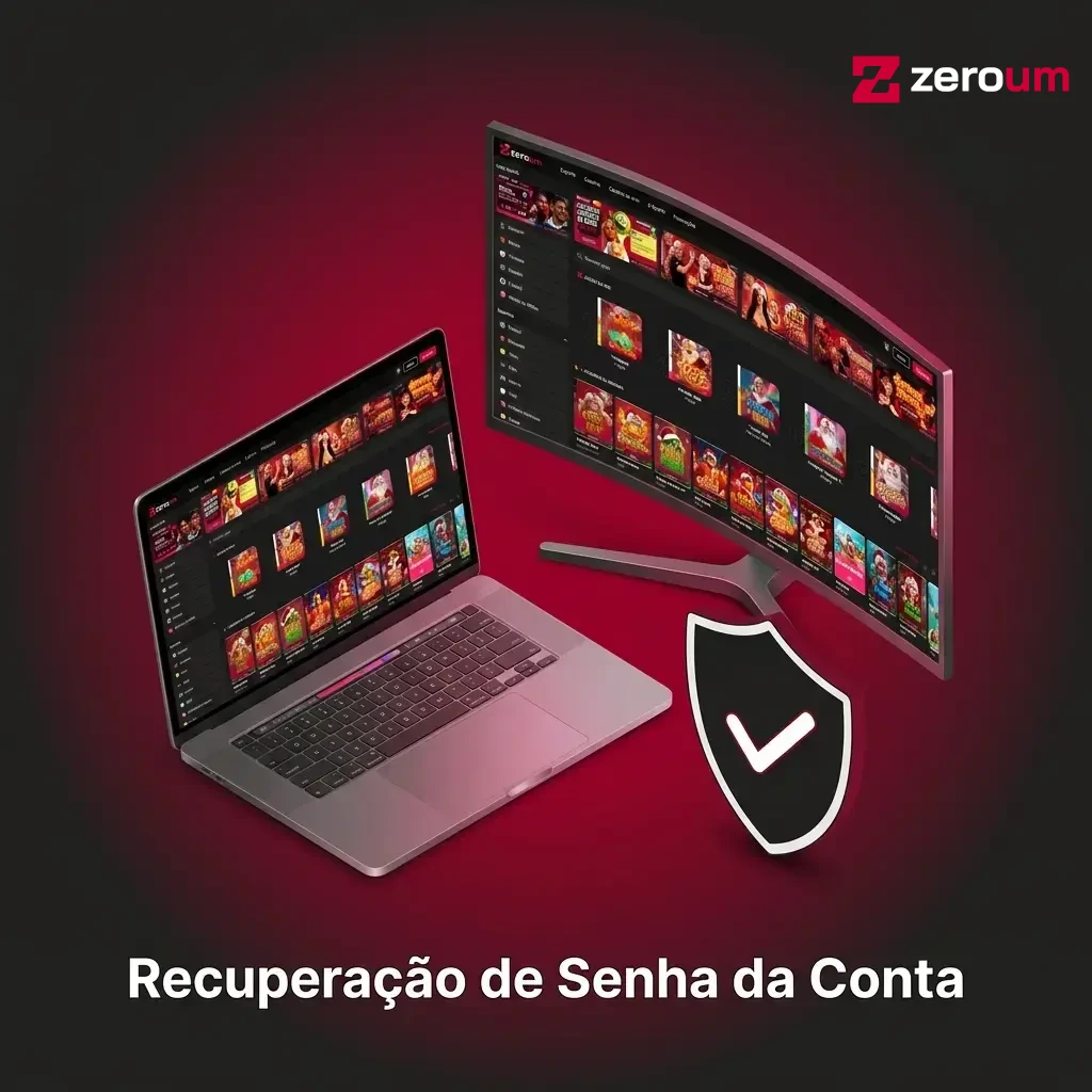 Passo a passo para recuperação de senha de conta com link de redefinição por e-mail em menos de 5 minutos.