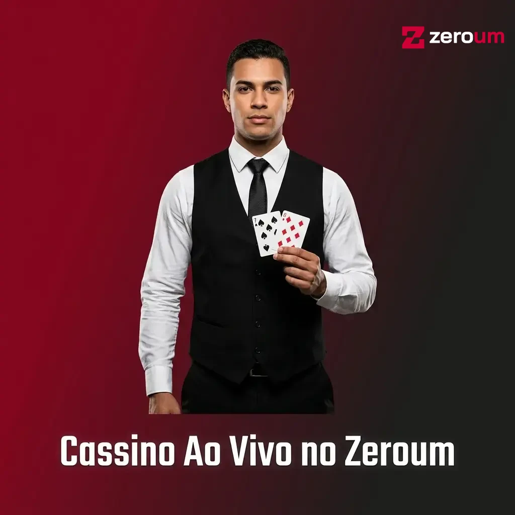 Cassino ao vivo no Zeroum com dealers reais em HD, roleta, blackjack, baccarat e game shows em tempo real.